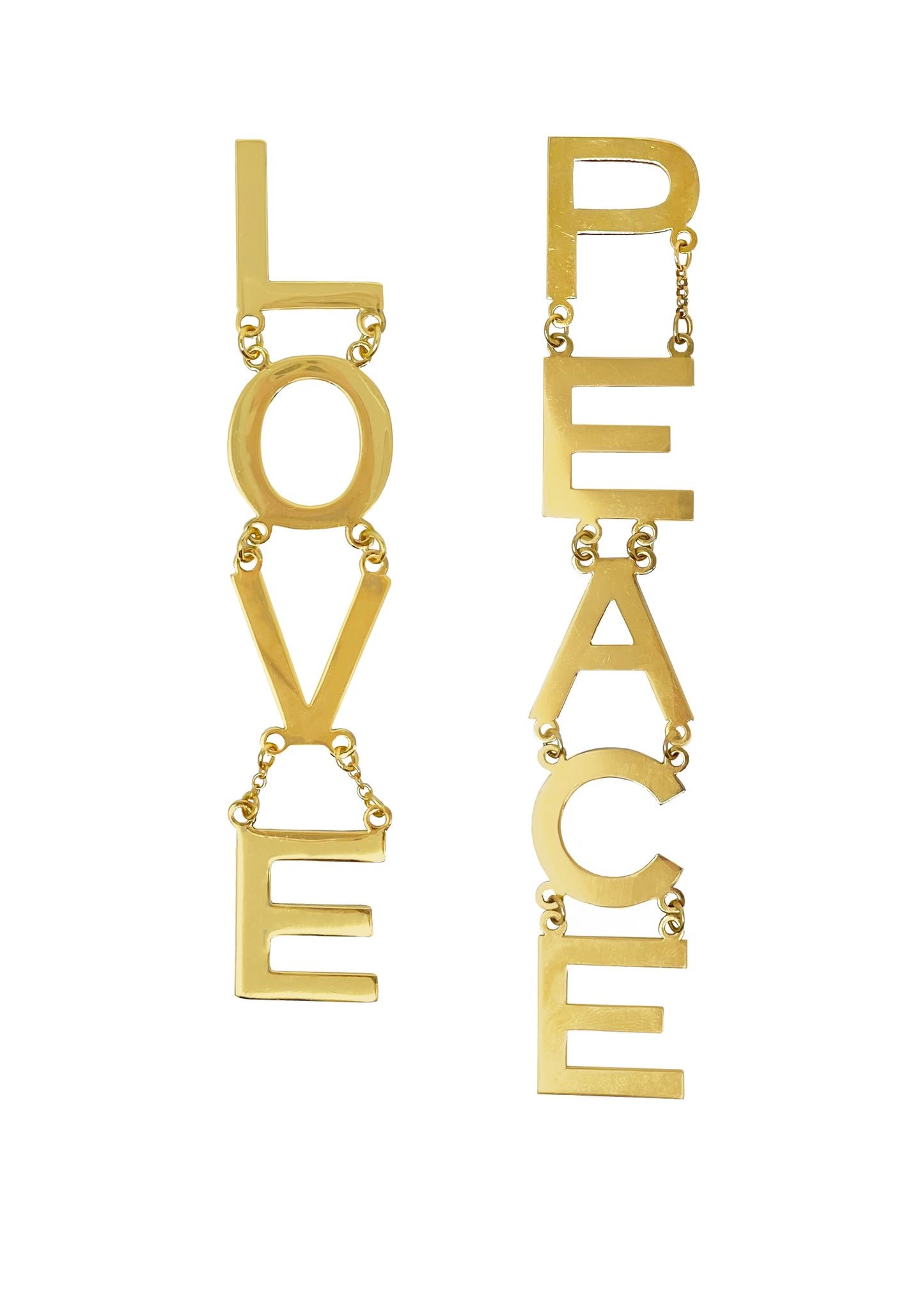 LOVE PEACE Earrings