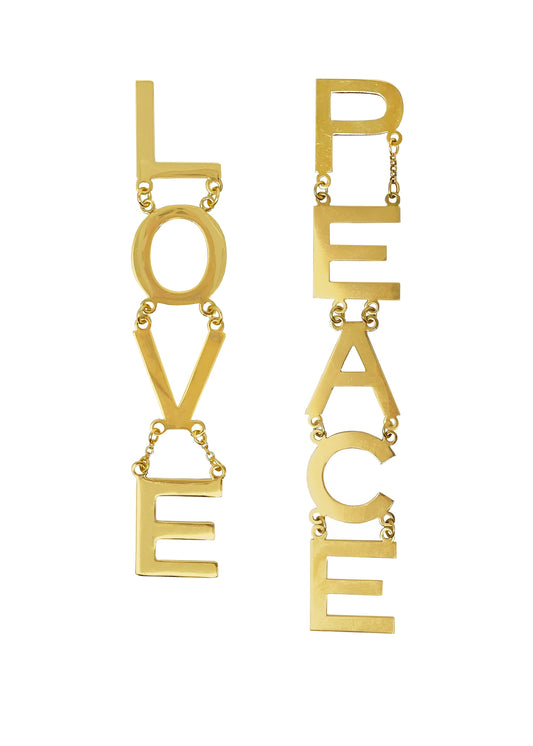 LOVE PEACE Earrings